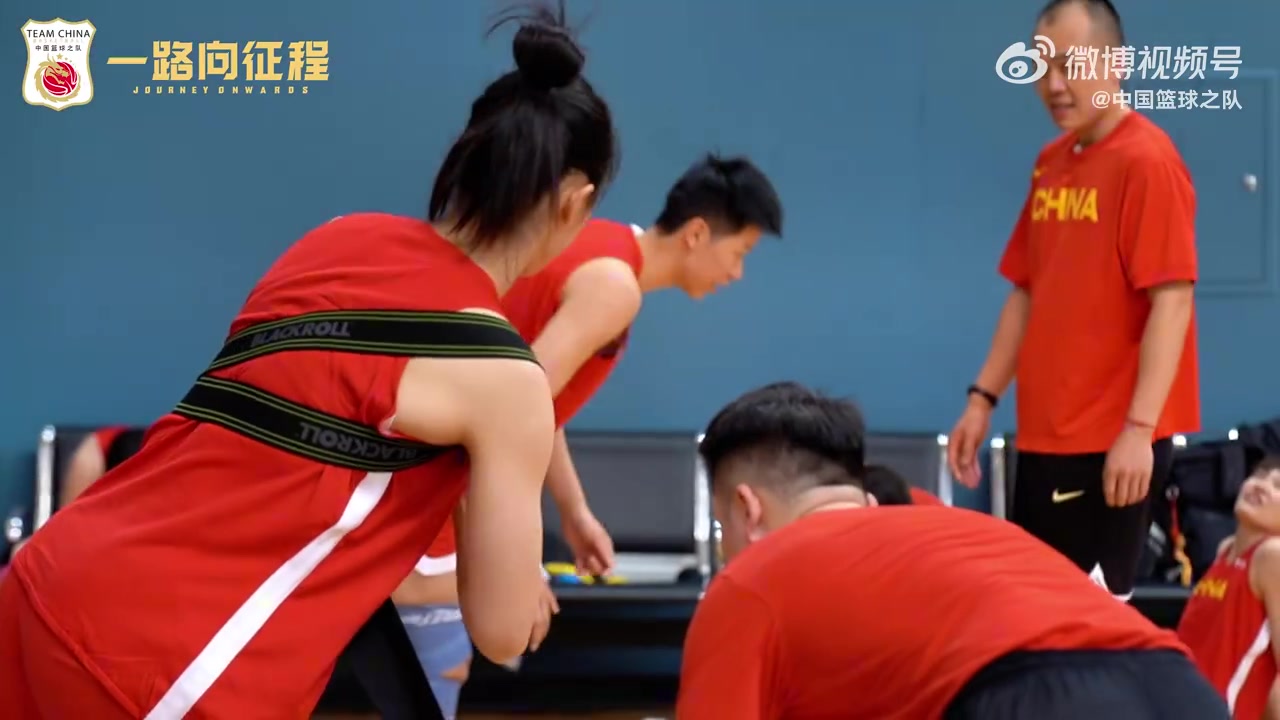 备战巴黎奥运会！中国篮球之队晒中国女篮的训练视频