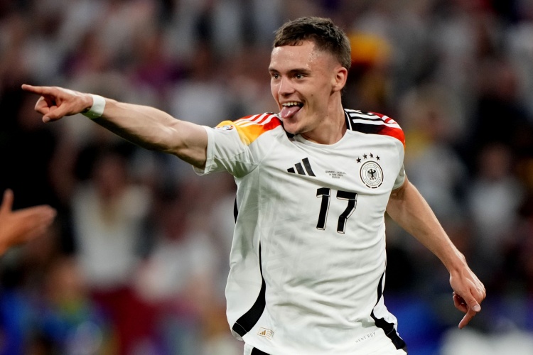 强势?德国进球、控球率、传球成功率和射门数均位列欧洲杯第一